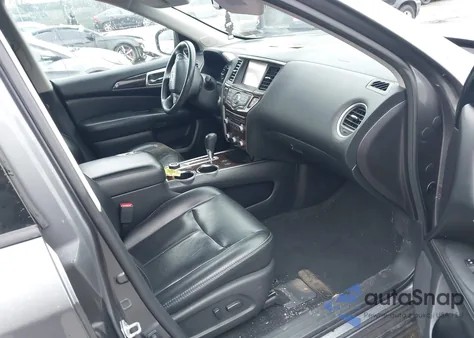 2015 Nissan Pathfinder Sl from USA, damaged, VIN 5N1AR2MM1FC720641